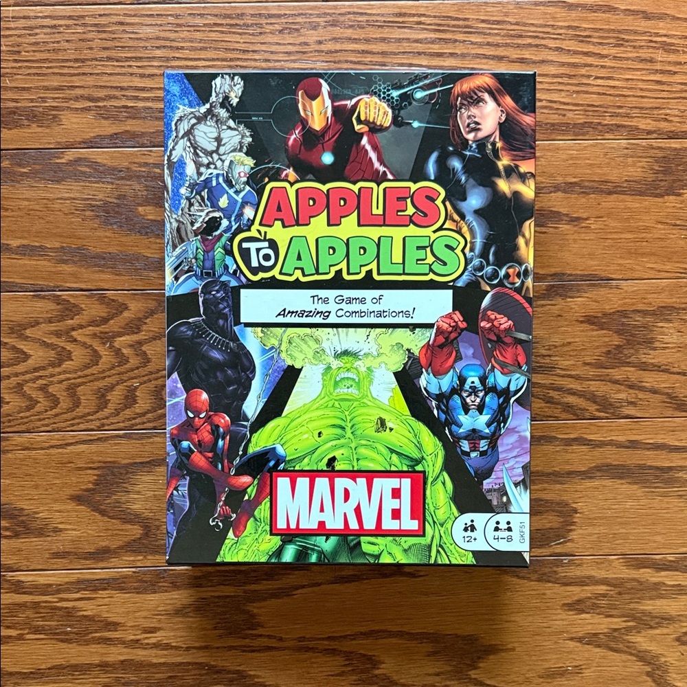 Marvel Apples to Apples Card Game - Red, Green, Blue